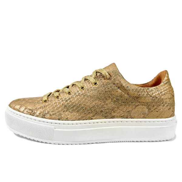 Cork shoes in embossed colored cork CR-10507 | view 2