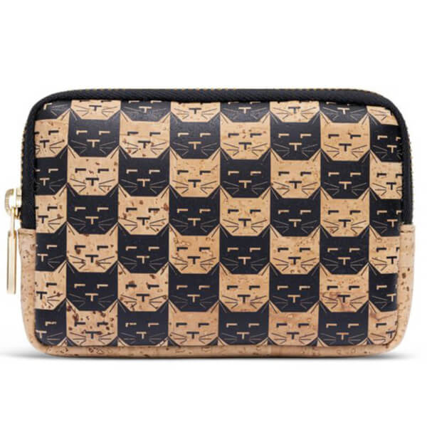 Cork wallet with cats AP-22593