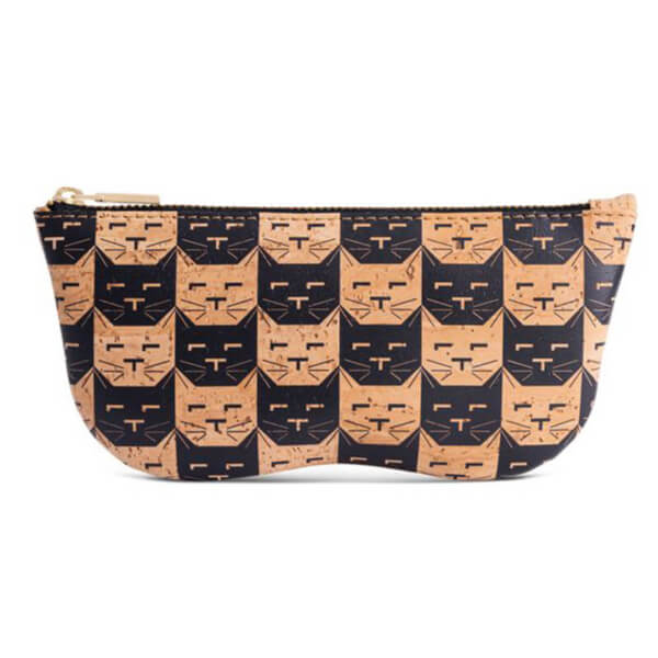 Cork glasses case with cats AP-27595
