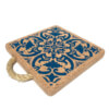 Cork pad with blue tiles print VK-51189 | view 2