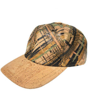 Cork baseball cap with colorful pattern AV-24696 | view 1