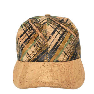Cork baseball cap with colorful pattern AV-24696 | view 2
