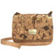 Cork bag with brown pattern | view 1