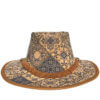 Cork hat with Portuguese tiles pattern MD-20792 | view 2