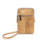 Cork crossbody phone bag with golden cork MG-04785 | view 1