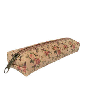 Cork pencil case with flower pattern MG-26039 | view 2