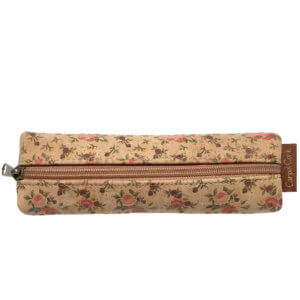 Cork pencil case with flower pattern MG-26039 | view 1