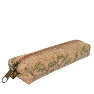 Cork pencil case with Magnolia flower pattern MG-26039 | view 2