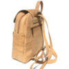 Cork backpack with golden cork detail MG-03115 | view 2