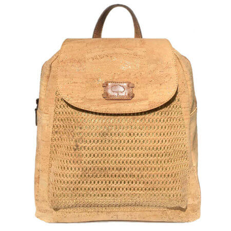 Cork backpack with lazer cut design MG-03820 | view 1