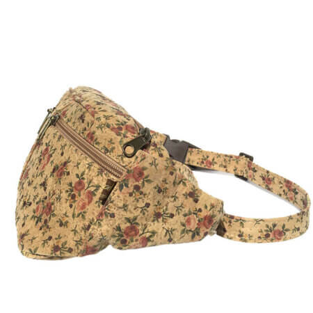 Cork belt bag with flower pattern MG-04301 | view 2