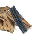 Cork bracelet with blue cork DL-40590 | view 2