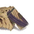 Cork bracelet with violet cork DL-40590 | view 2