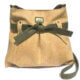 Cork bag with green bow-tie MD-01515 | view 1