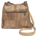 Cork bag in light-brown cork with bow-tie MD-01515 | view 2