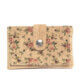Cork wallet with flower pattern MG-22804 | view 1