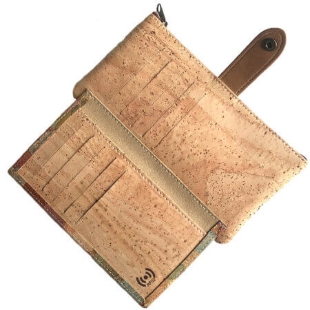 Cork wallet in colorful cork MD-22569 | view 2