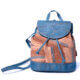 Cork backpack in light blue cork AV-03872