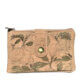 Cork cardholder wallet with Magnolia flowers MG-22804 | view 1