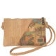 Crossbody bag in natural cork with colorful details MD-04830