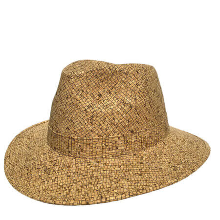 Cork hat in structured cork CD-20511